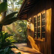 Деревянные перегородки и стены: стильные решения для дома и дачи